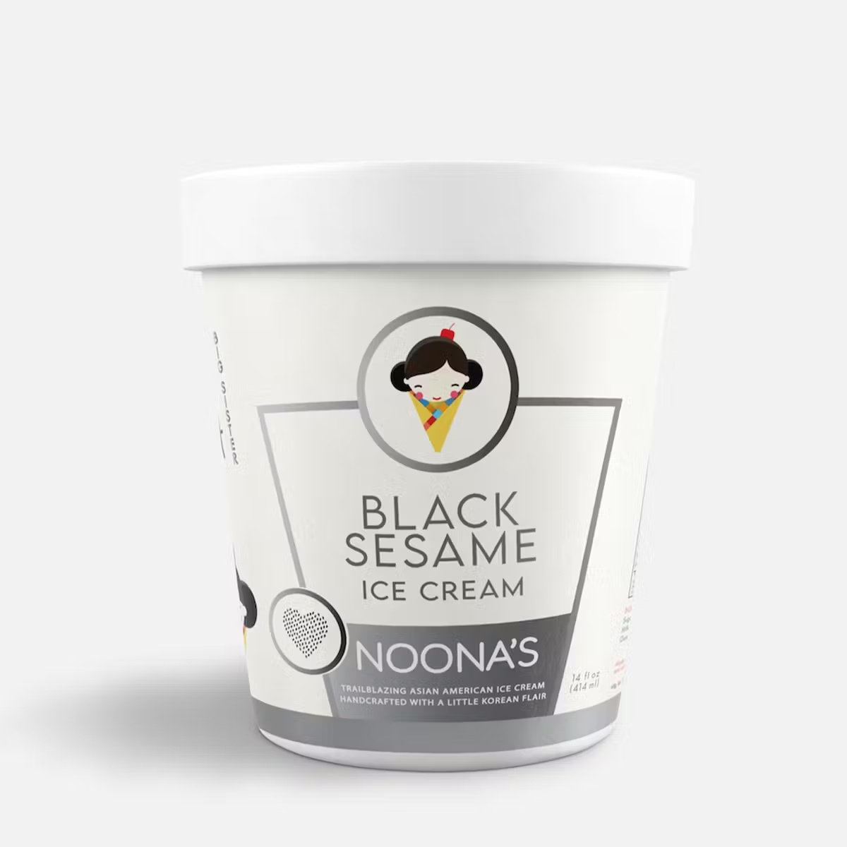 Black Sesame Ice Cream - 6 Pints