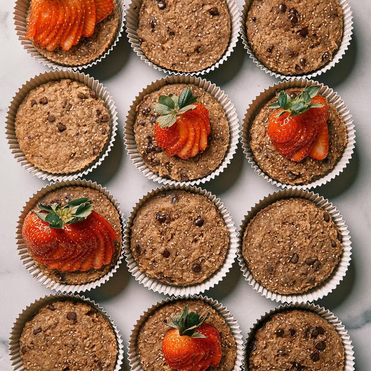 Chocolate Chip Oatmeal Chia Cups