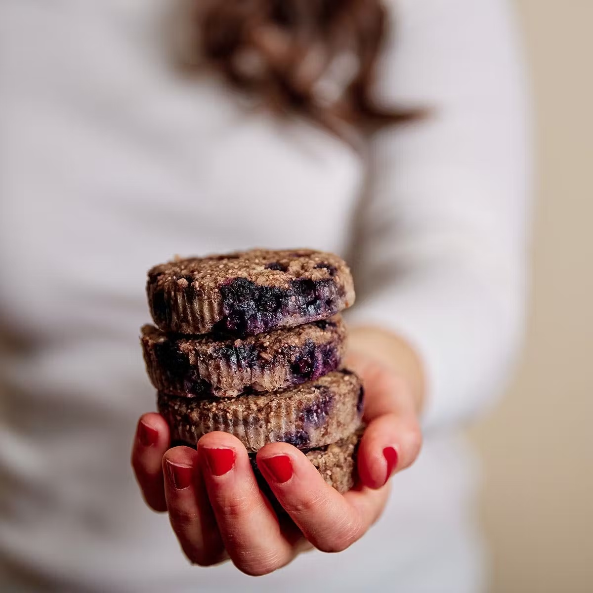 Wild Blueberry Oatmeal Chia Cups
