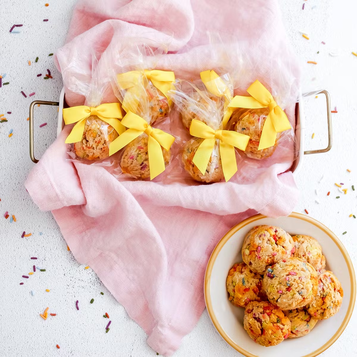 Gluten Free + Vegan Easter Cookie Gift Tin - 6 Pack