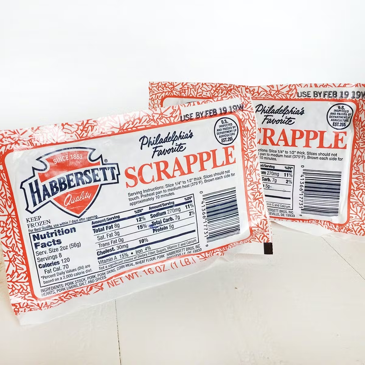 Habbersett Scrapple - 6 Pack