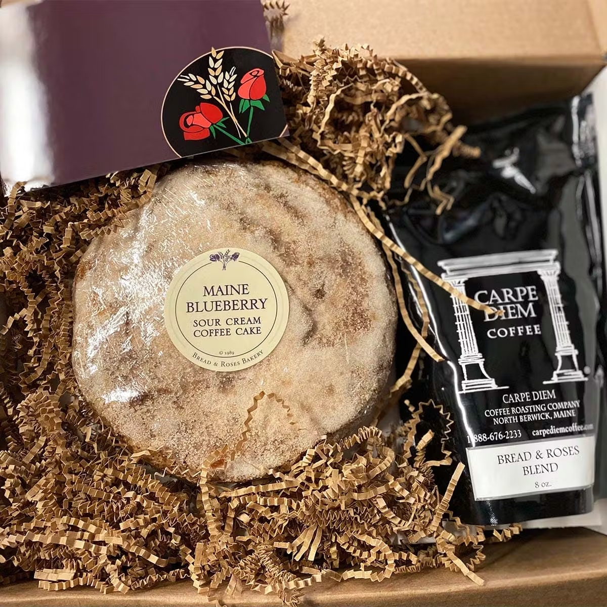 Coffee Cake Thank You Gift Box