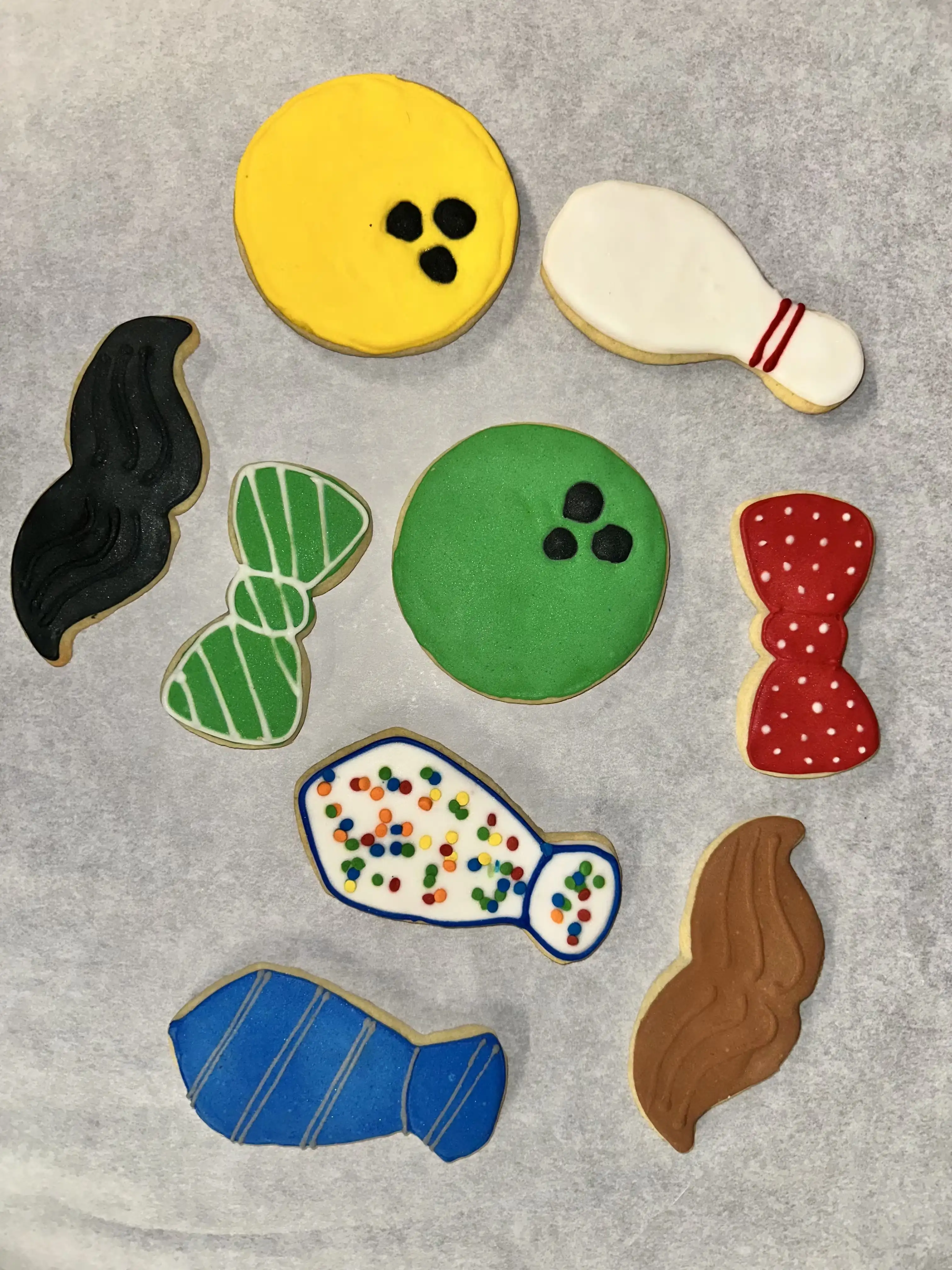 Father's Day Sugar Cookie Platter