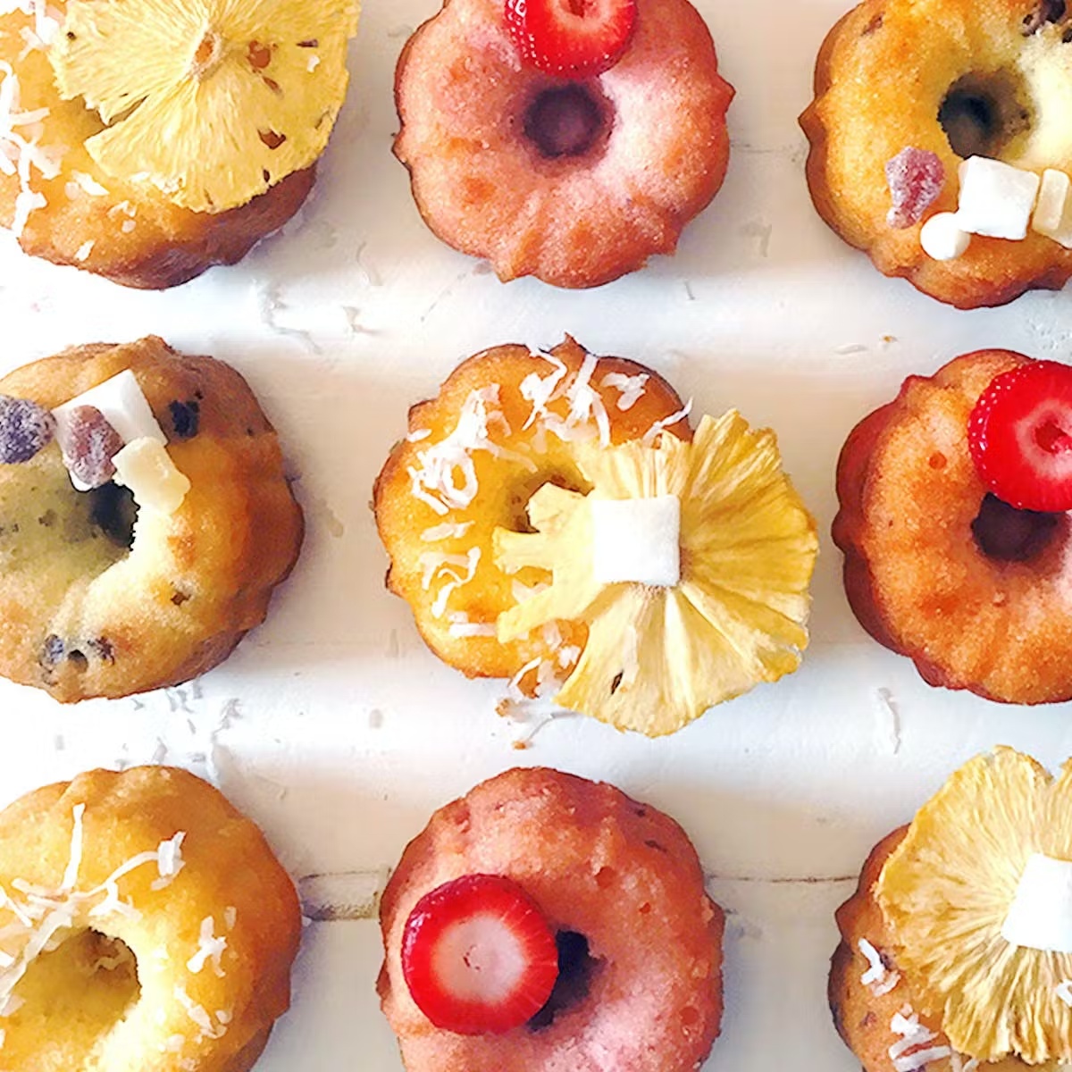 Mini Rum Bundt Cake Sampler - 12 Pack