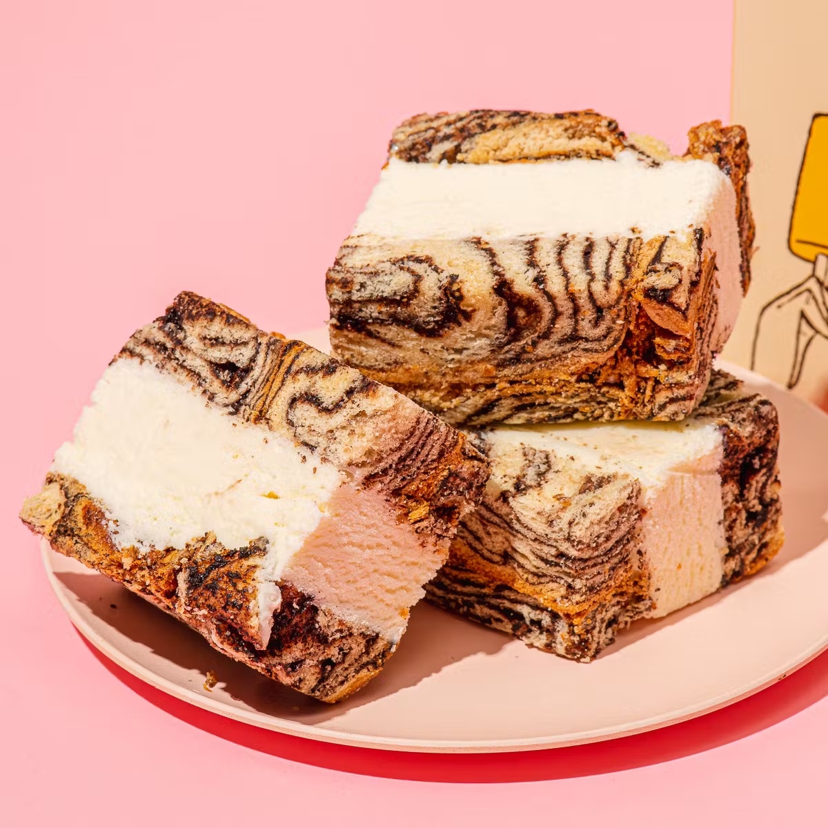 Babka Ice Cream Sandwiches - 6 Pack