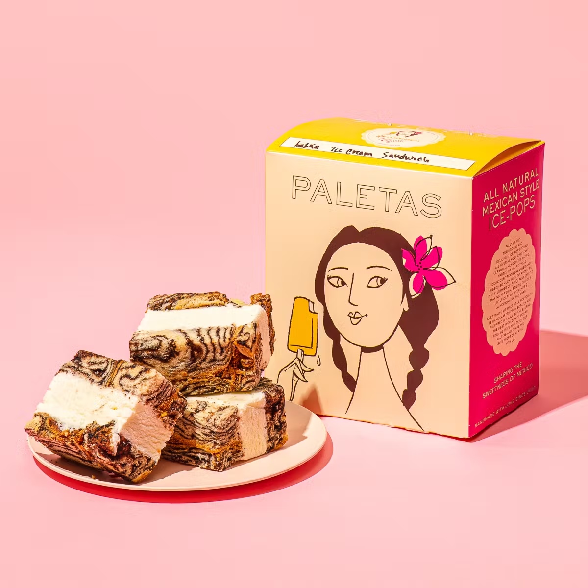 Babka Ice Cream Sandwiches - 6 Pack