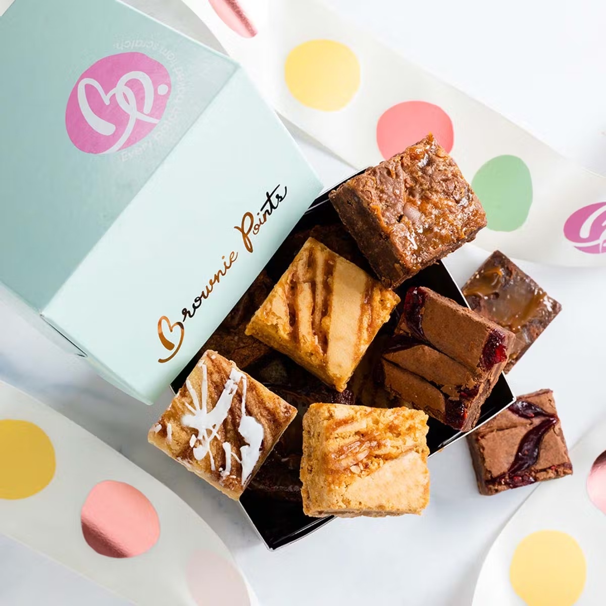 Gluten-Free Baby Brownies Dozen Gift Box