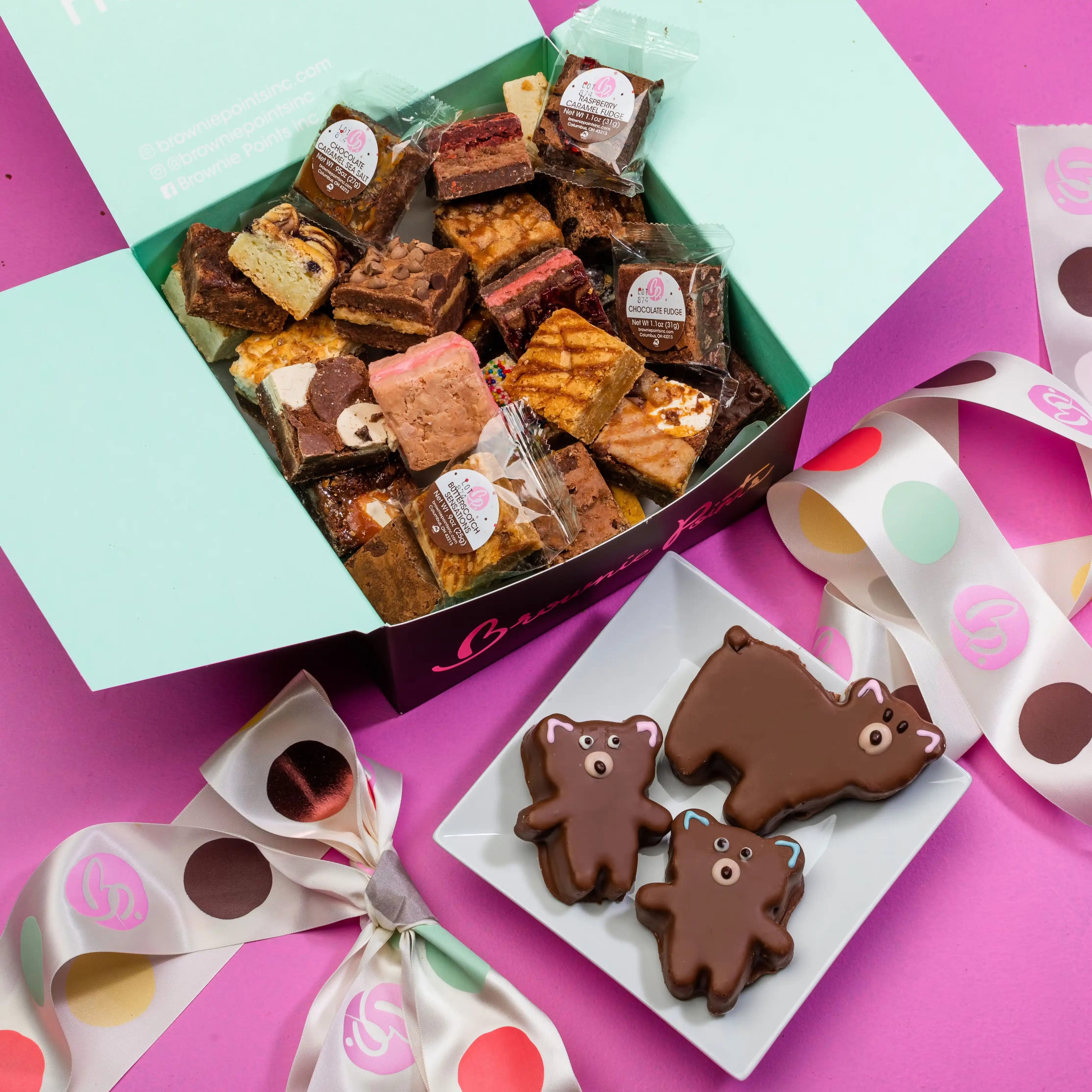 Mother's Day "Mama Bear" Brownie Gift Basket