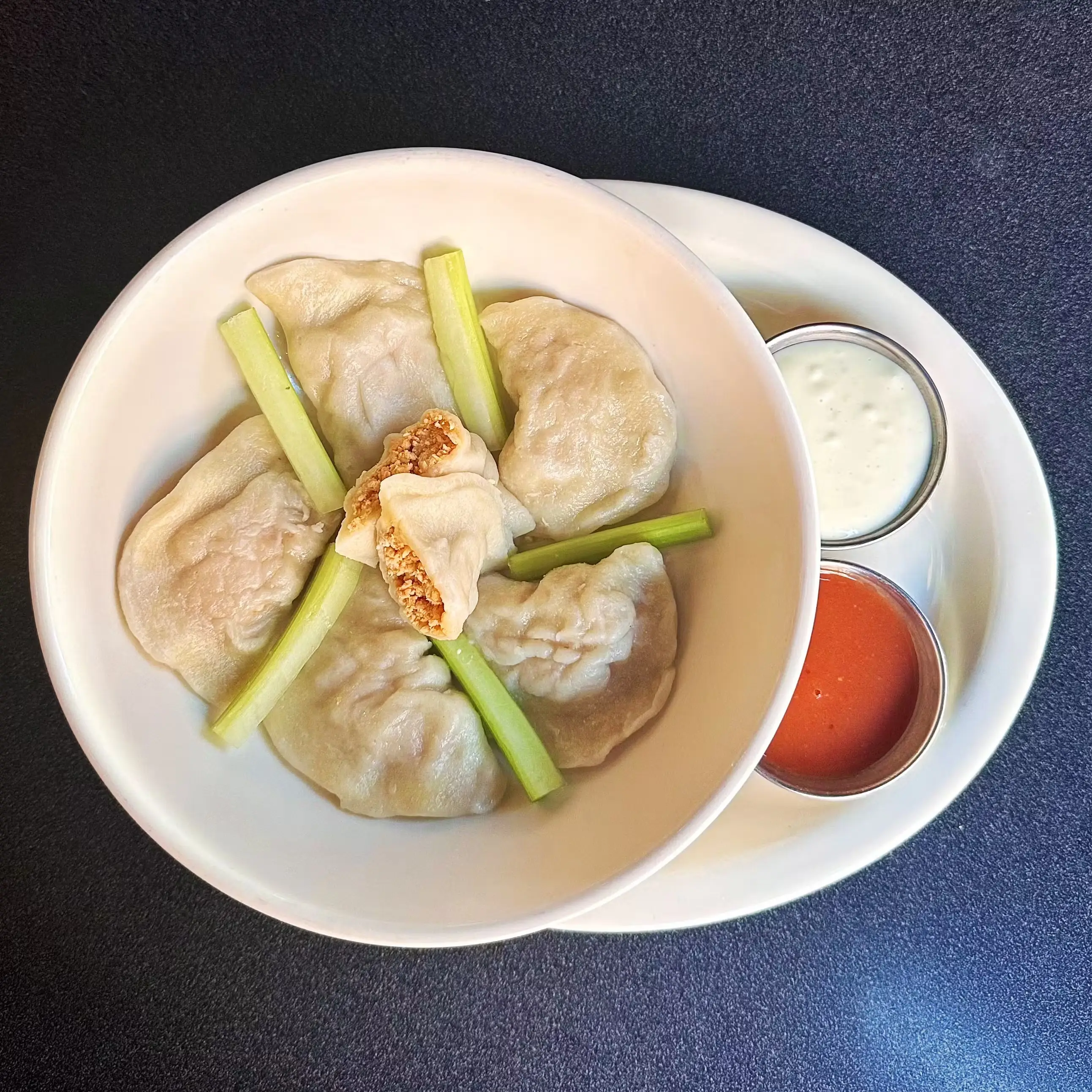 Buffalo Chicken Pierogi - 2 Dozen