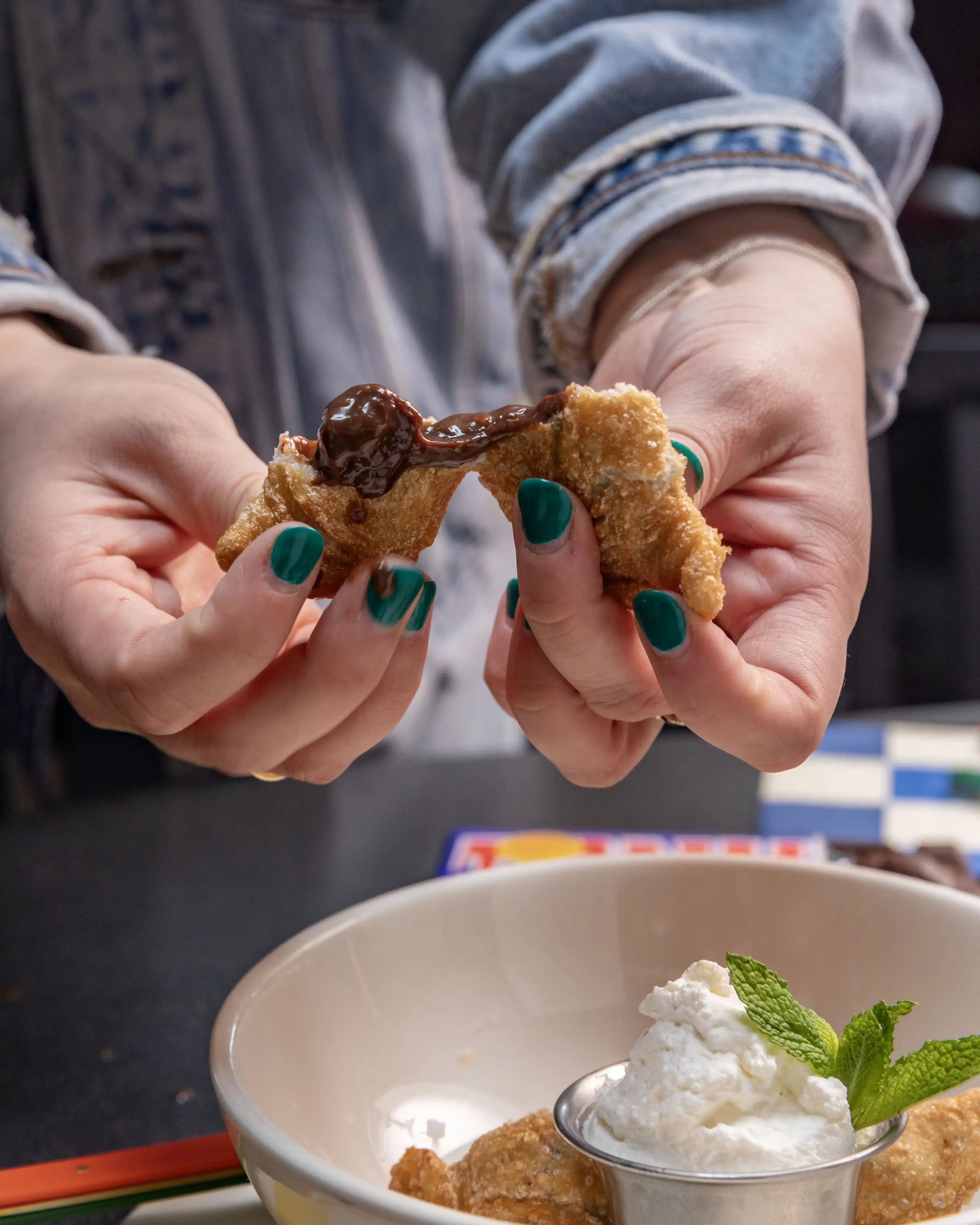 Veselka x Tony's Chocolonely Chocolate Pierogi + Chocolate Bar