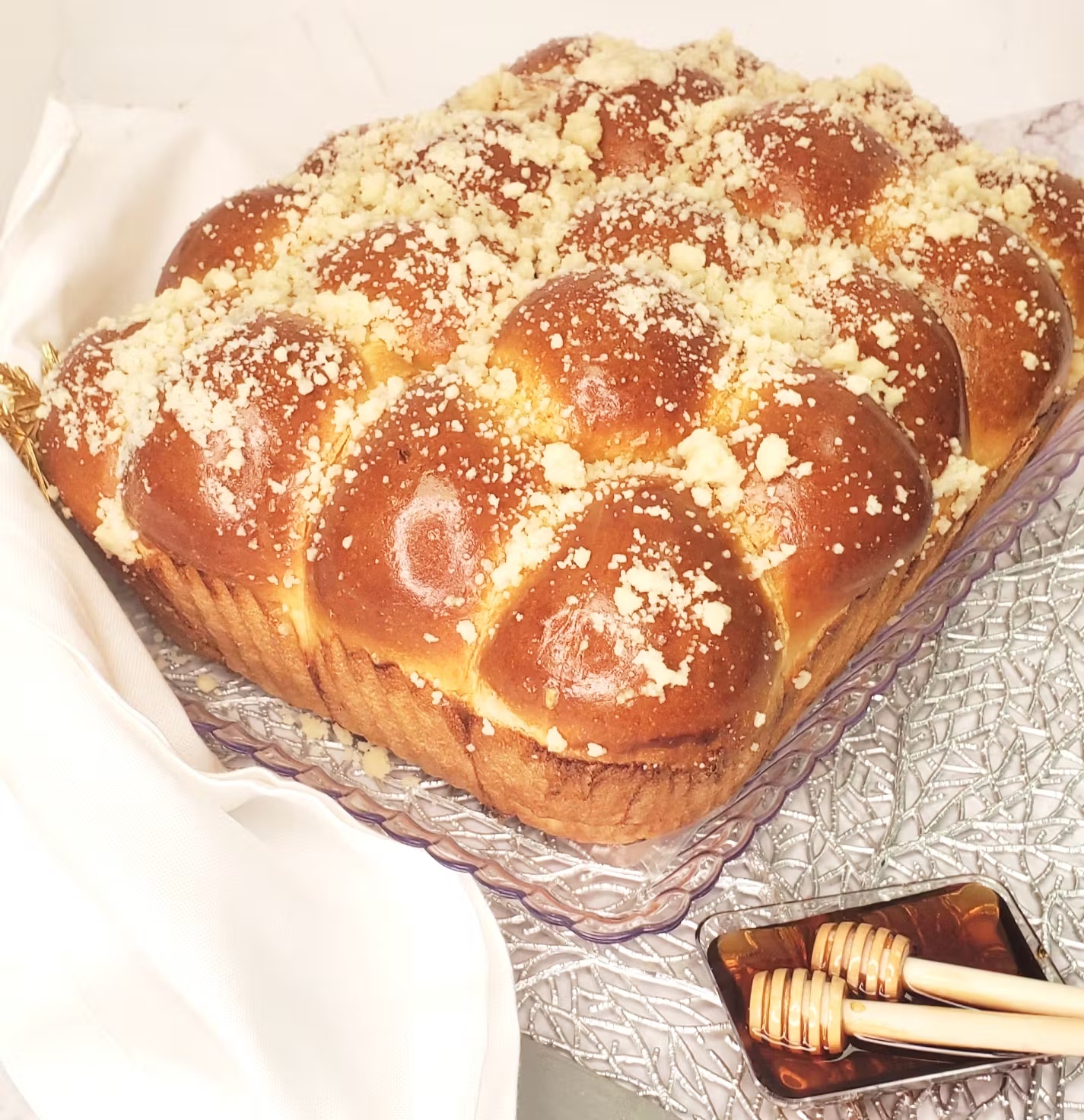 Pull-Apart Sweet Crumb Challah
