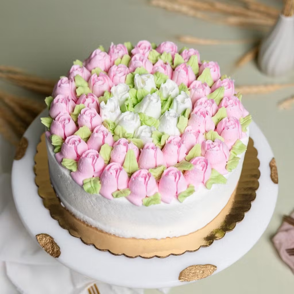 Mother's Day Rosebud Cheesecake