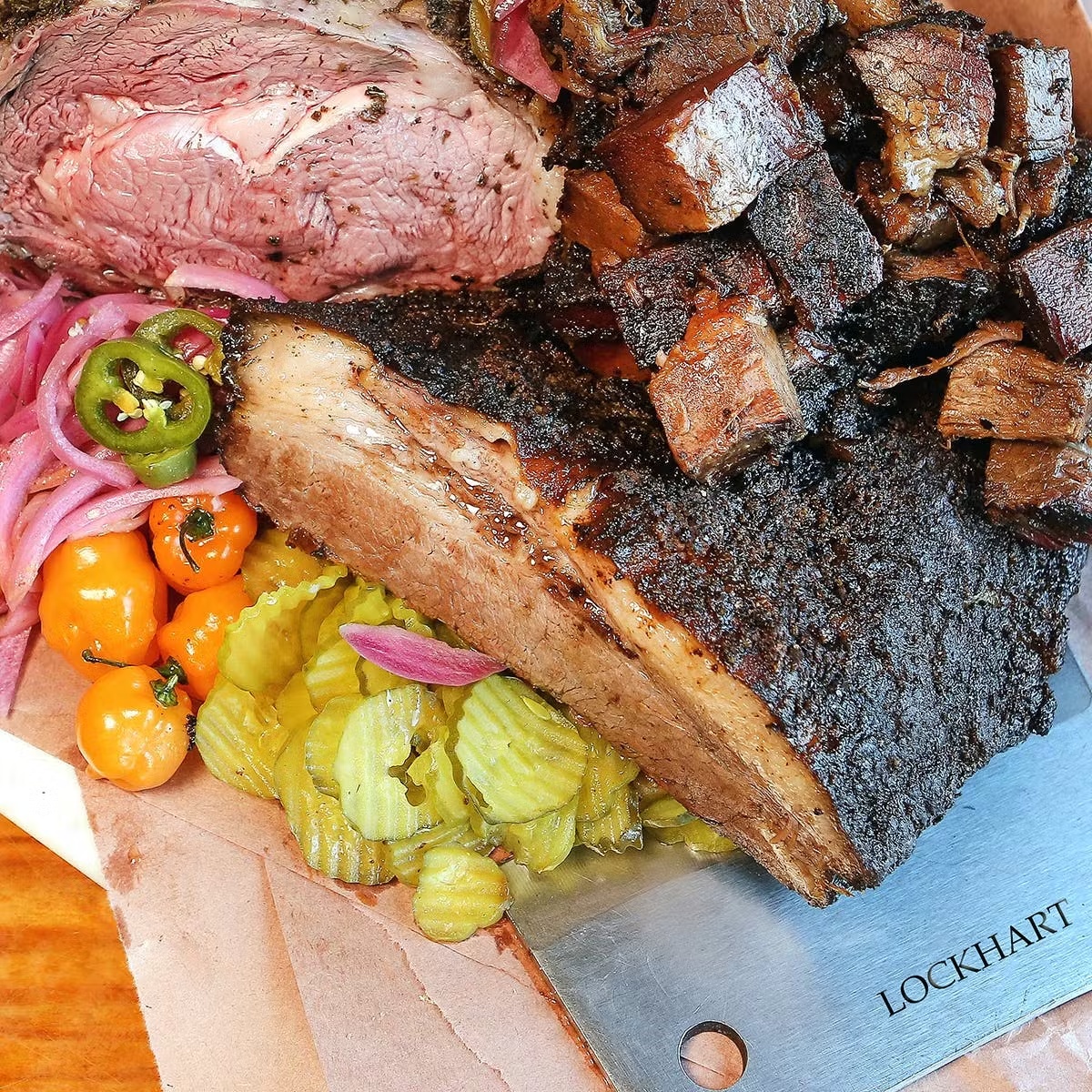Texas BBQ Sampler - Brisket, Prime Rib & Burnt Ends