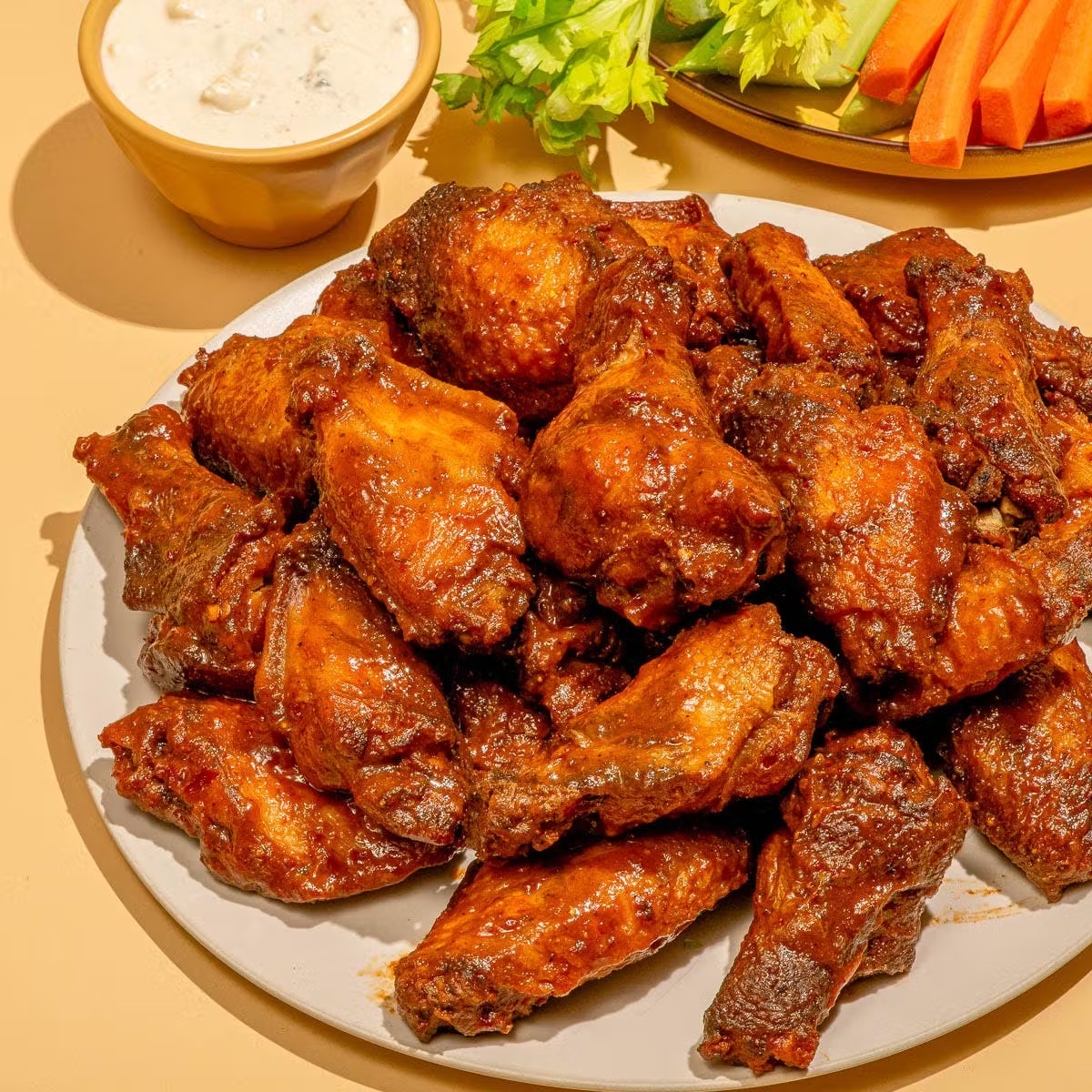 Dry Rubbed Smoked Wings - 50 Wings