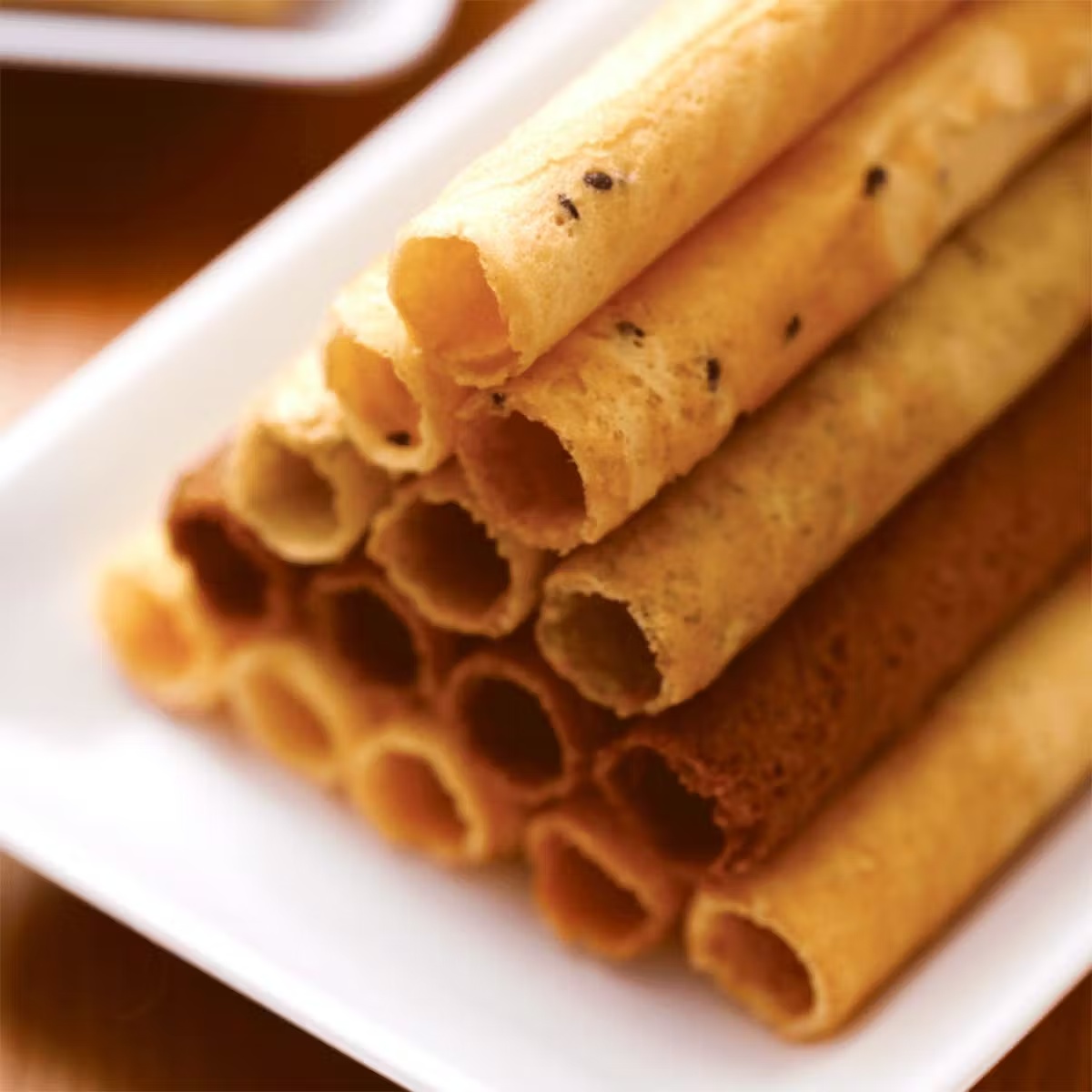 Assorted Crispy Eggroll Cookies - 9 Pack