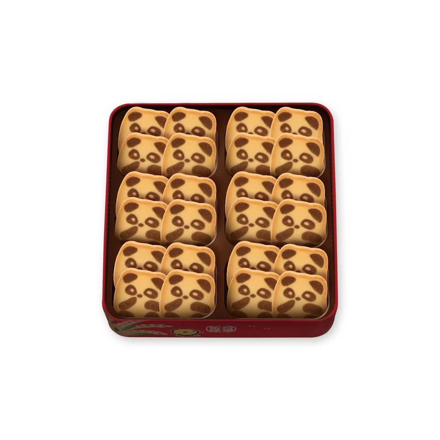 Chinese New Year Panda Cookie Gift Tin