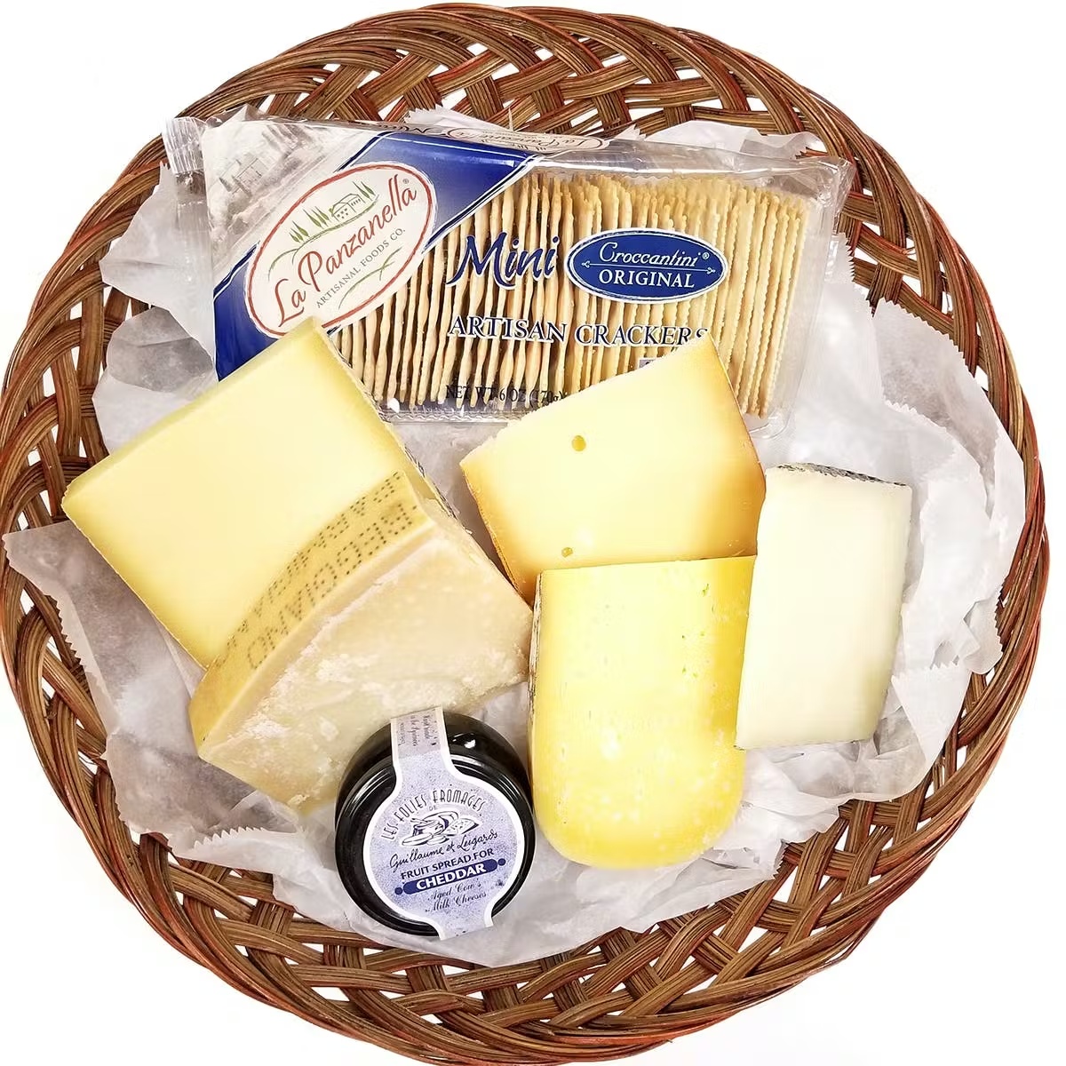Around the World Cheese Gift Basket