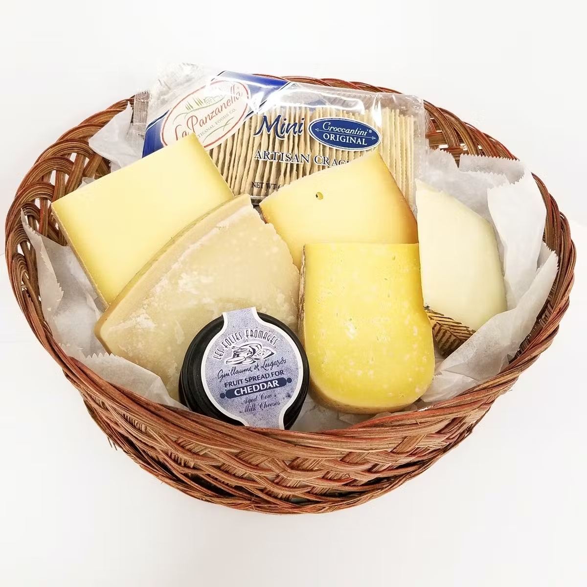 Around the World Cheese Gift Basket