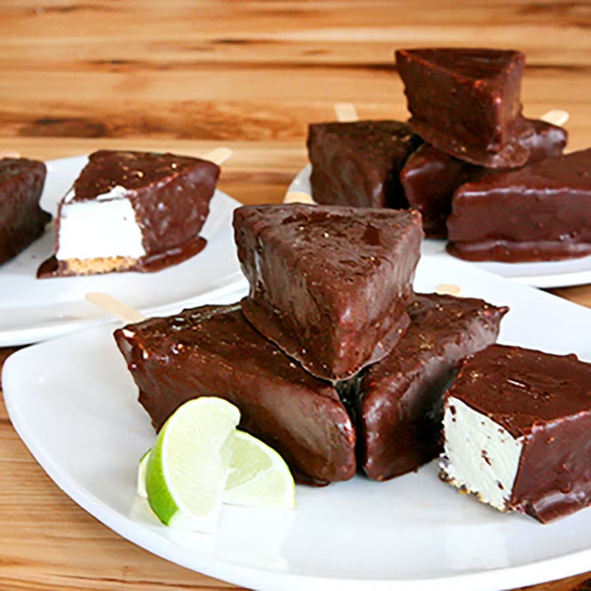 Chocolate Dipped Key Lime Pie Bars - 12 Pack