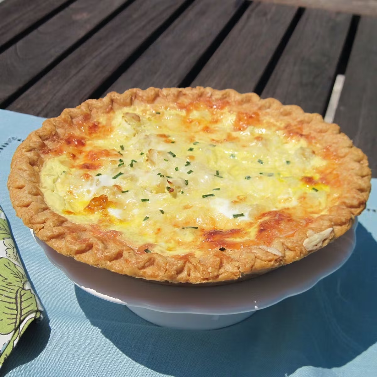 Gluten Free Lobster Quiche