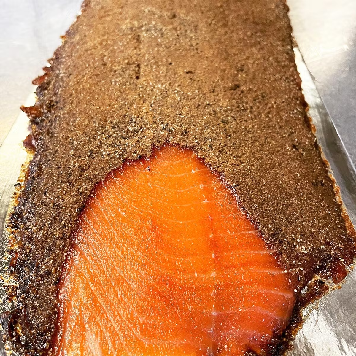 Pastrami Spiced Smoked Salmon - 1 lb.
