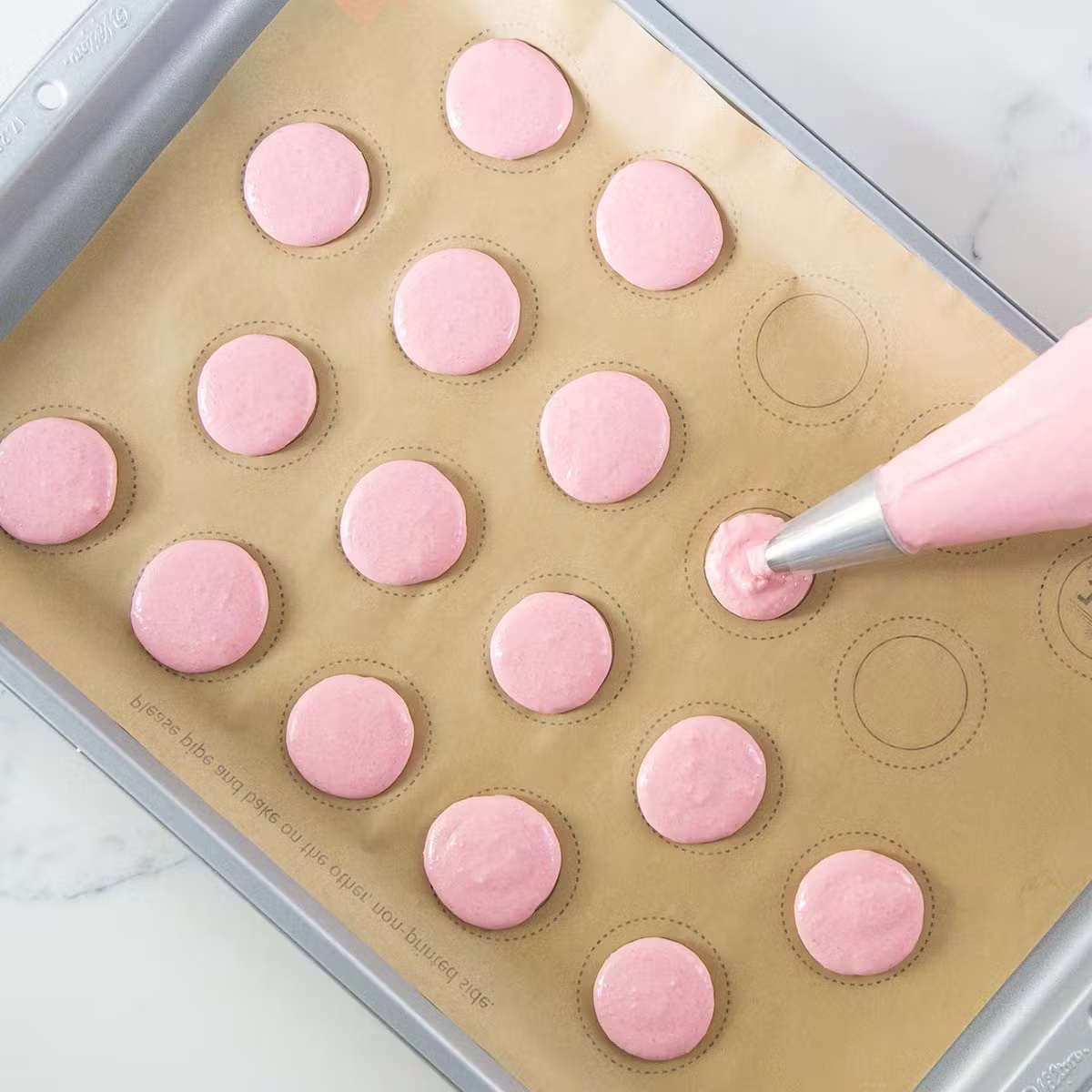 French Raspberry Macarons DIY Baking Kit