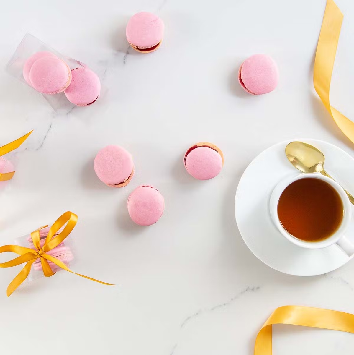 French Raspberry Macarons DIY Baking Kit