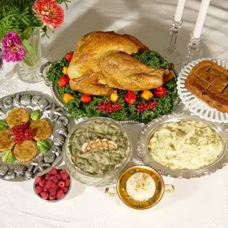 Complete Cajun Fried Turkey Dinner for 8
