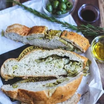 Artichoke Garlic Herb Bread - 4 Pack