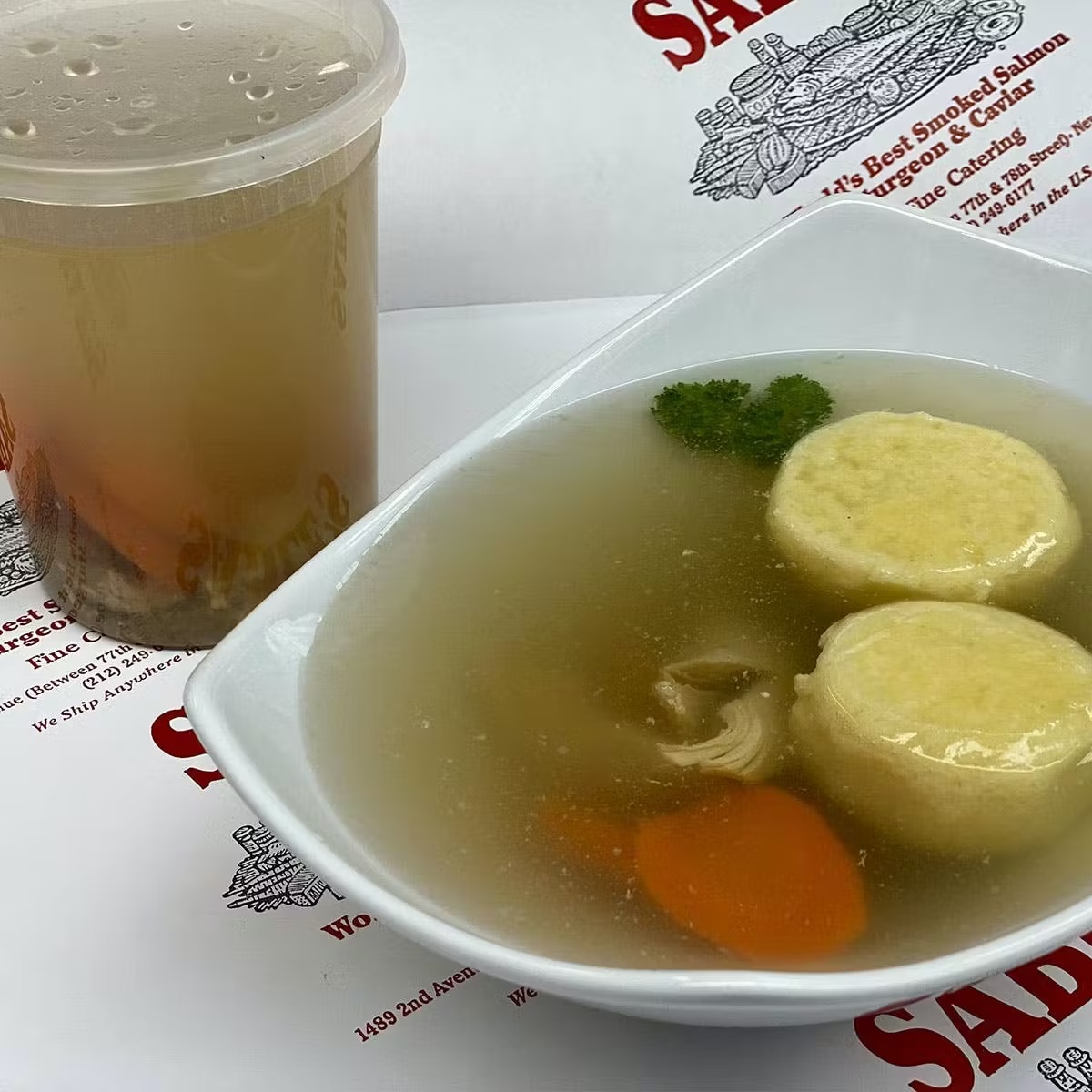 Homemade Chicken Matzo Ball Soup