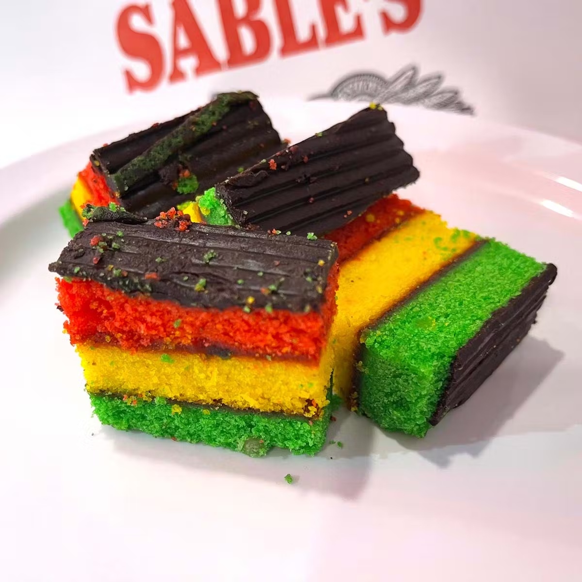 Rainbow Cookies - 8 Pack