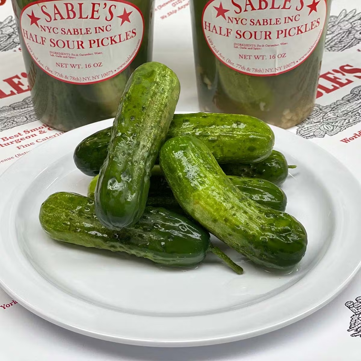 New York Old Fashioned Half Sour Pickles
