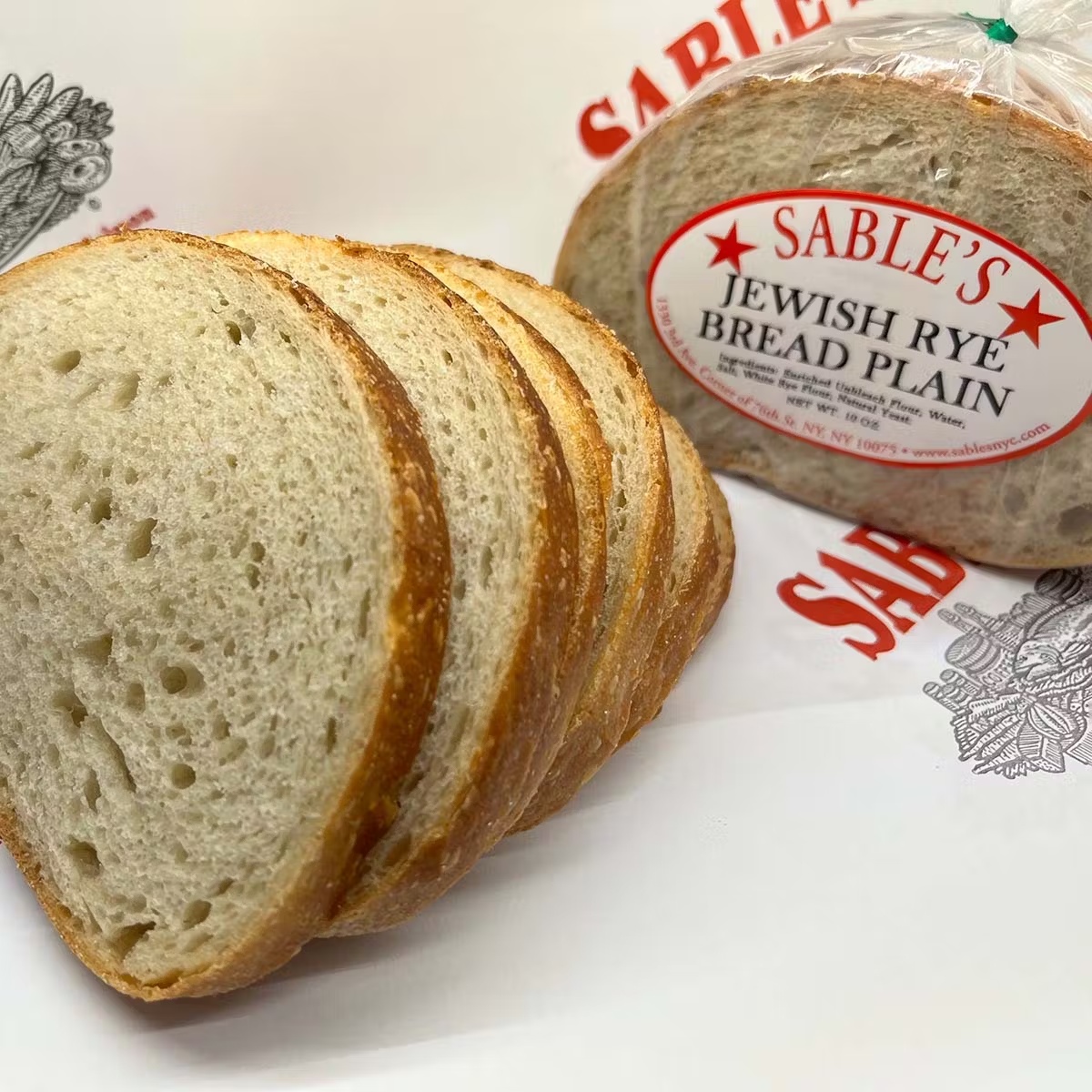 Plain Jewish Rye Bread - 2 Pack
