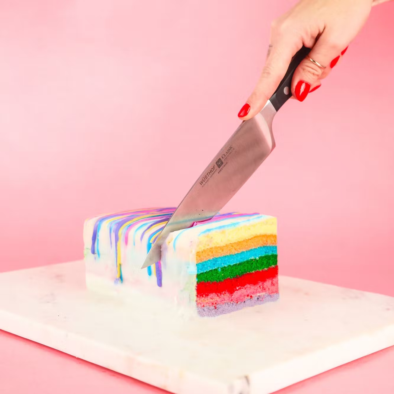 7-Layer Rainbow Cake