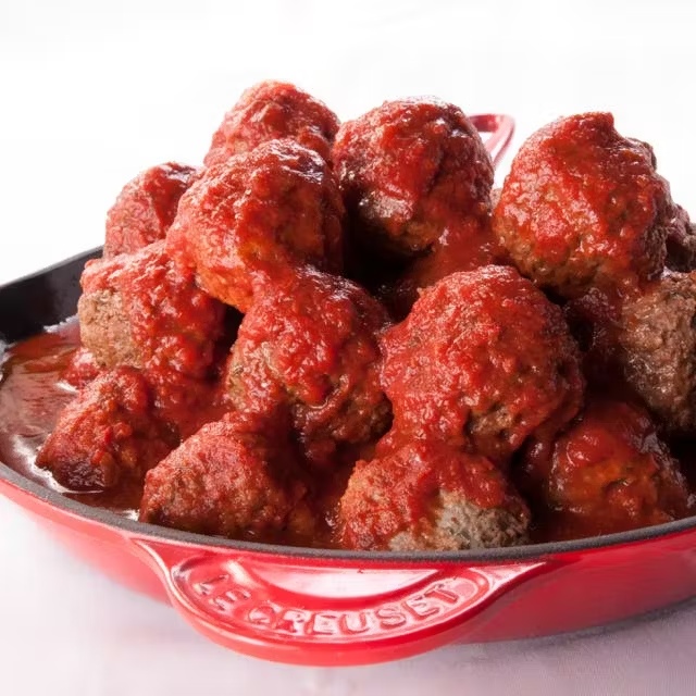 Gluten Free Meatballs in Red Gravy - Serves 10