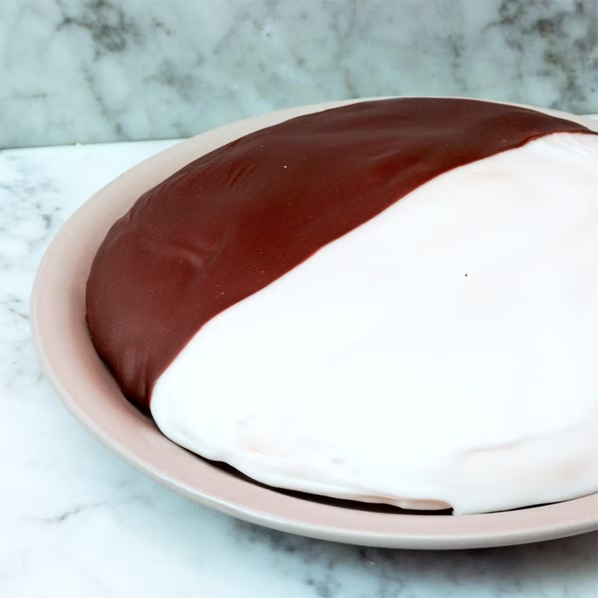 Black & White Cookie Cake