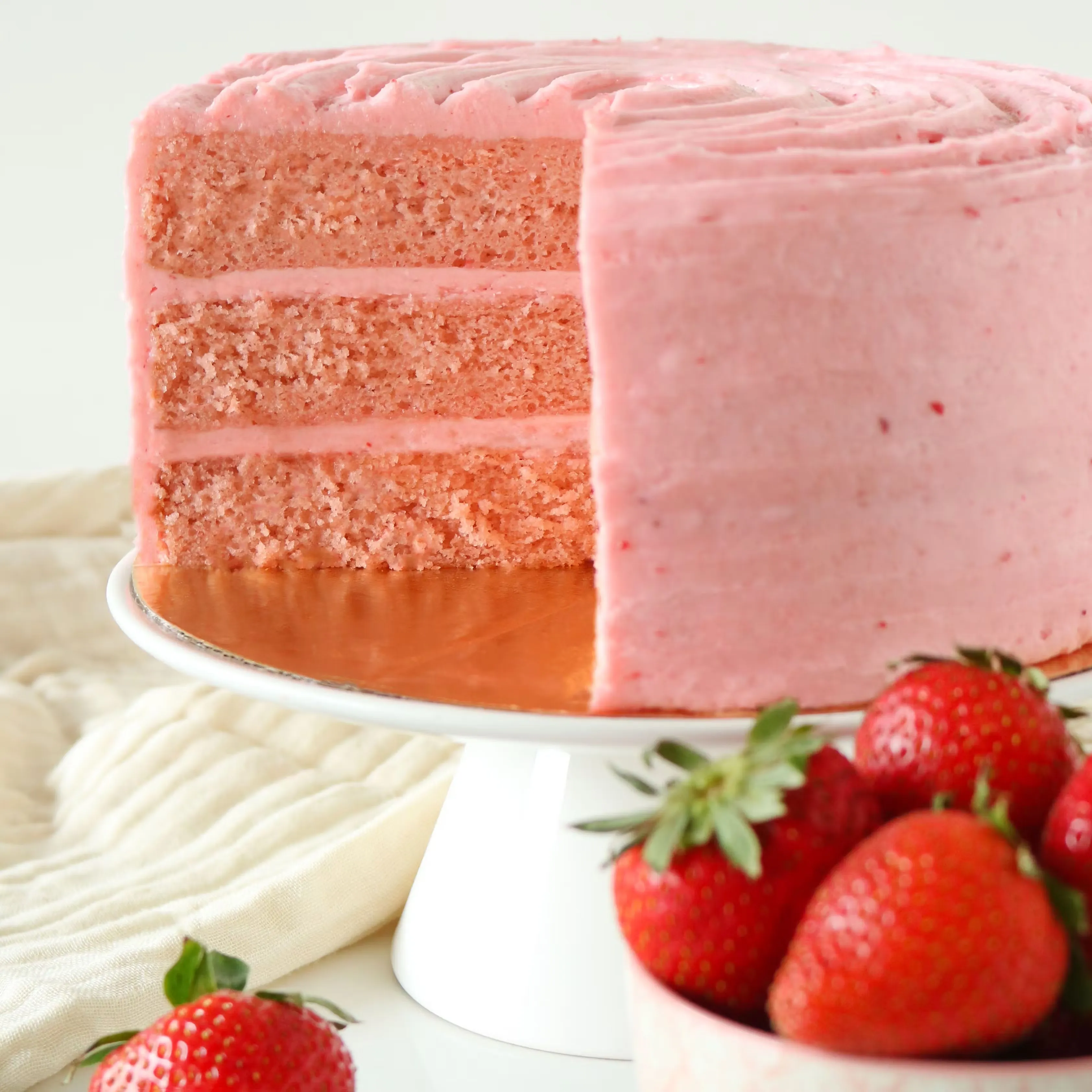 Strawberry Layer Cake