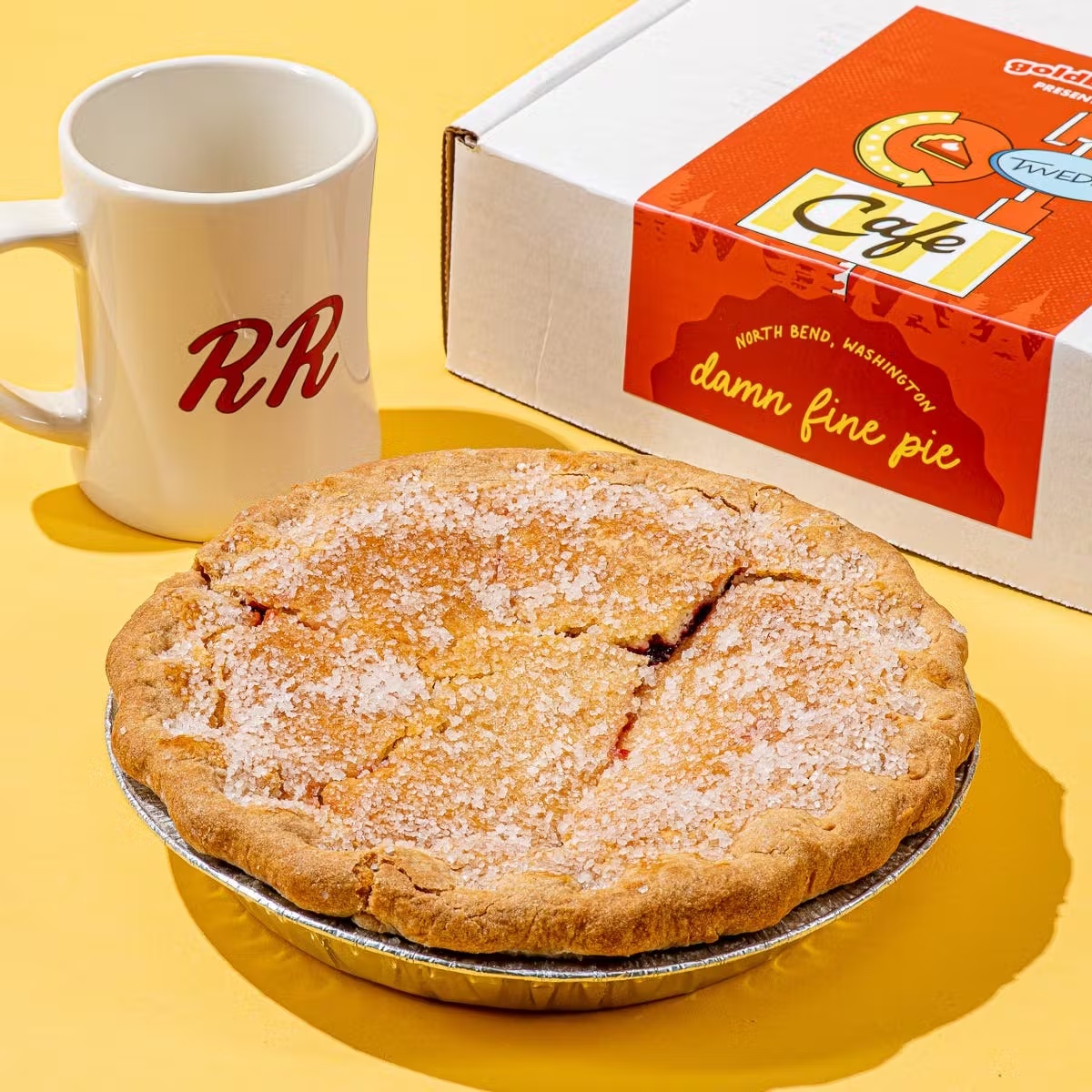 "Twin Peaks" Cherry Pie + Mug