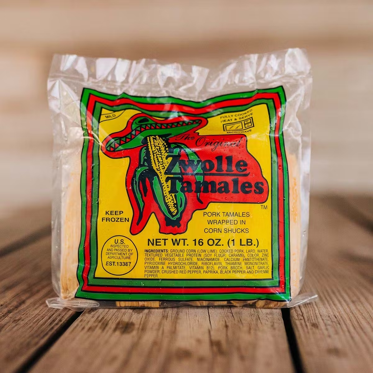 "Zwolle" Pork Tamales - 12 Pack