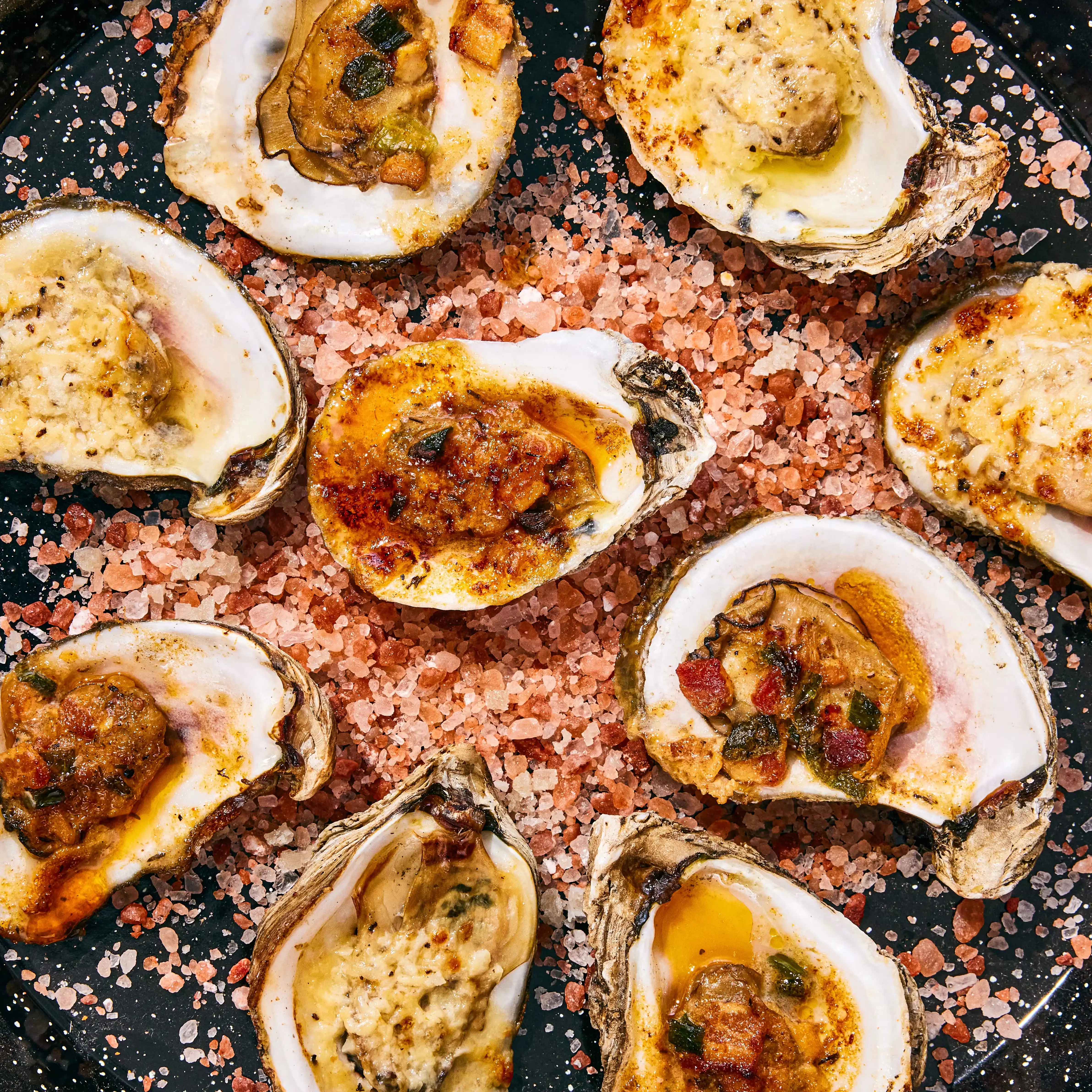 Grilled Oyster Sampler