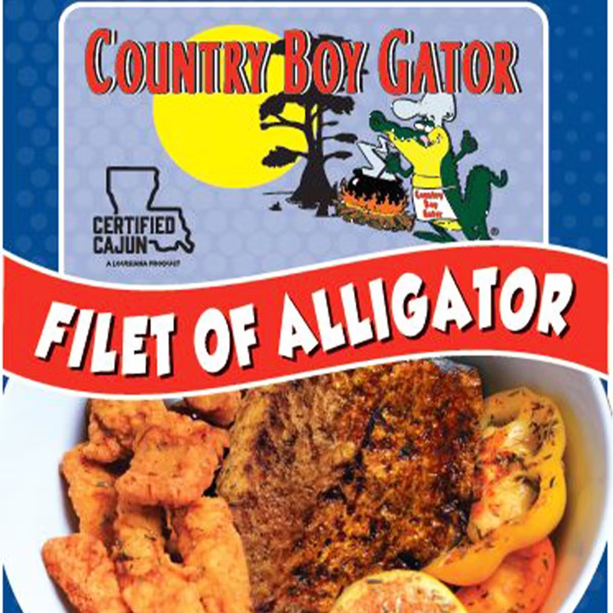 Alligator Tail Meat - 5lbs