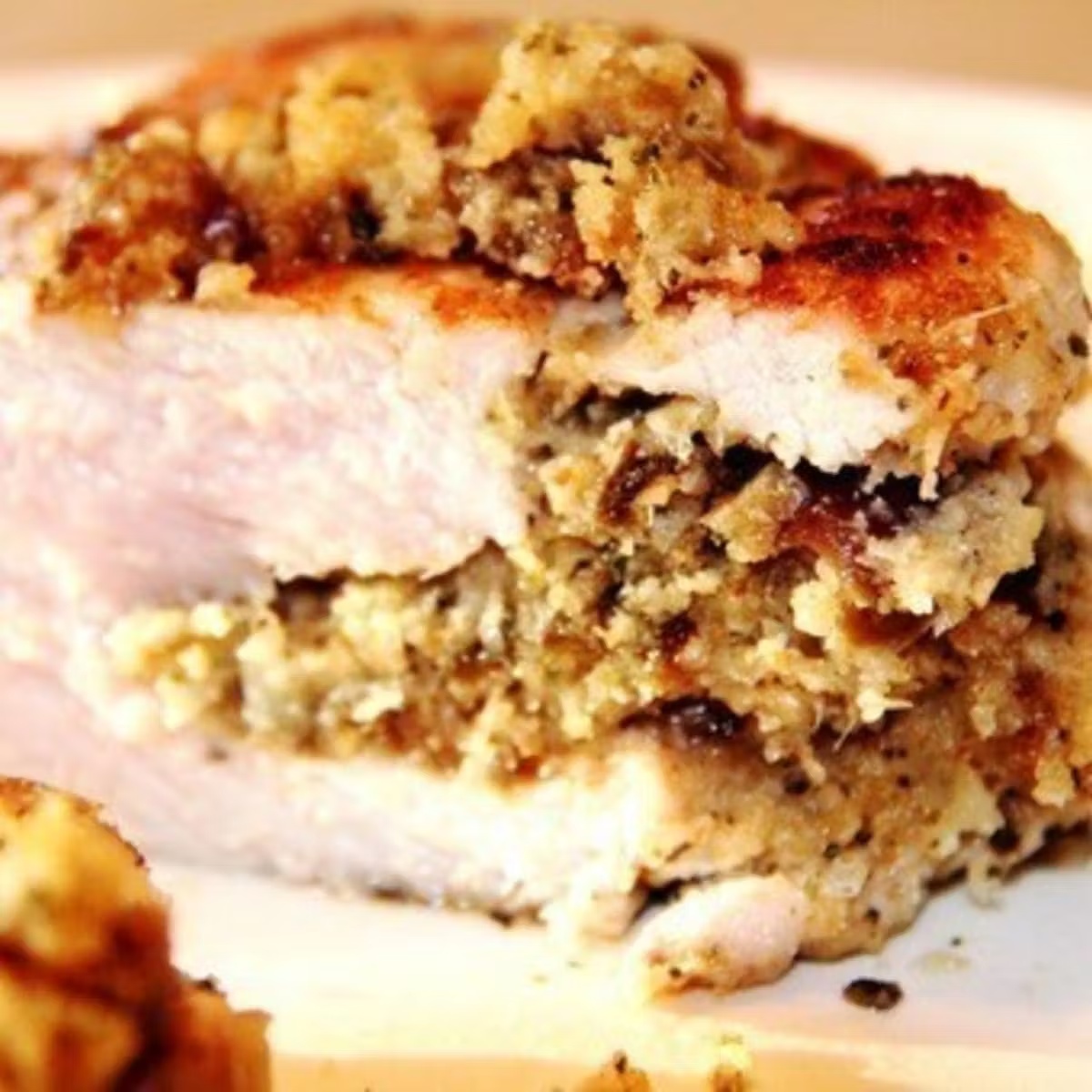 Pork Chops Stuffed With Pork Boudin - 4 Pack